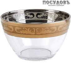 Гусь-Хрустальный Русский узор GE09-1326 салатник 190 мм в упаковке 1 шт.
