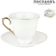 Коралл Золотой Лёд C01G-2PV чайная пара, фарфор, в подарочной упаковке 2 пр. Коралл Золотой Лёд C01G-2PV чайная пара, фарфор, в подарочной упаковке 2 пр.