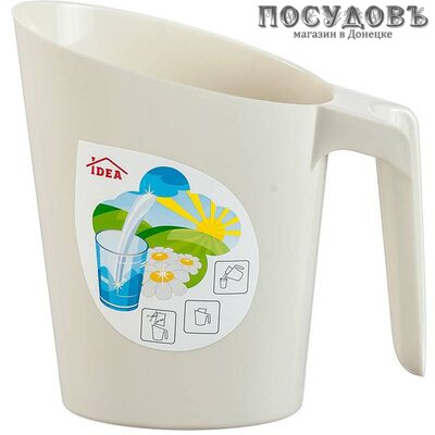 М-пластика М 1216 кувшин-подставка для пакетов, полипропилен