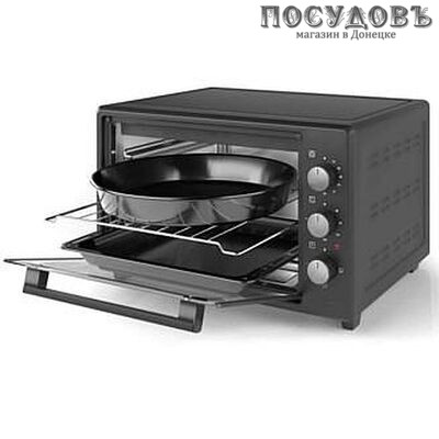 Esperanza TO-38C BL печь электрическая 1400 Вт 38,0 л, с конвекцией, без гриля, черный