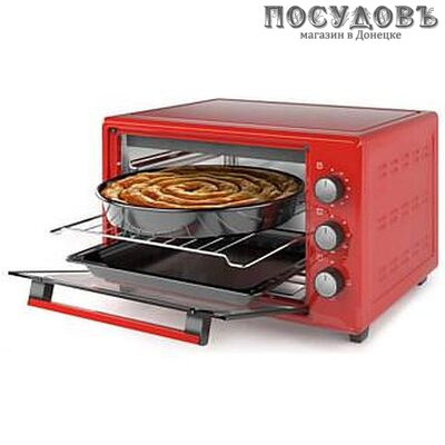 Esperanza TO-38C RD печь электрическая 1400 Вт 38,0 л, с конвекцией, без гриля, красный