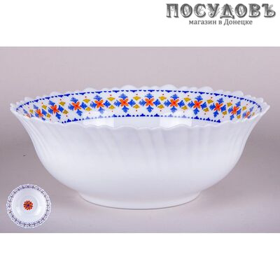 Коралл Turkish Tile BY13LTW80-5 салатник 200 мм без упаковки 1 шт.