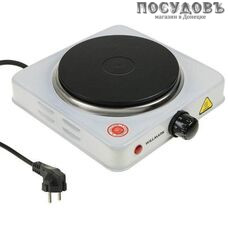 WillMark НP-1010W плита электрическая, 1-конфорочная, 1000 Вт, эмалированное покрытие, цвет белый