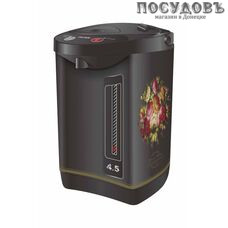 WillMark Хохлома WAP-453CKH термопот 4,5 л, 800 Вт, корпус: сталь, цвет стальной матовый WillMark Хохлома WAP-453CKH термопот 4,5 л, 800 Вт, корпус: сталь, цвет стальной матовый