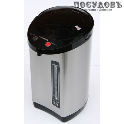 WillMark WAP-553CS термопот 5,5 л, 800 Вт, корпус: сталь нержавеющая, цвет стальной матовый