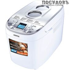 Centek CT-1415 хлебопечь, 860 Вт (1500 г) антипригарное покрытие, 15 программ, цвет белый