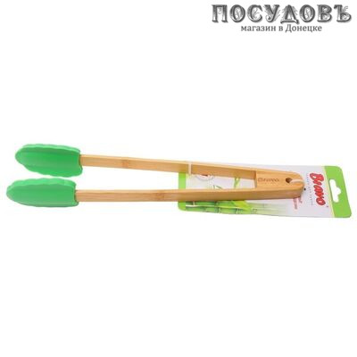 Bravo 183, щипцы кулинарные, 300×55 мм, силикон, бамбук