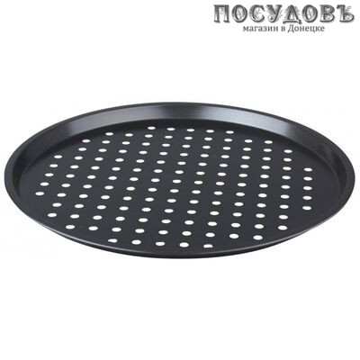 Klausberg KB-7442 форма для выпечки пиццы, сталь углеродистая, антипригарное покрытие, Ø330 мм
