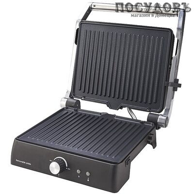WillMark 4320DP гриль электрический, 2200 Вт поверхность антипригарное покрытие