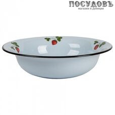 КМК 43004-222/4 таз, сталь эмалированная, 10,0 л, Ø430×120 мм, гранитный с рисунком, 1 шт.
