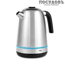 BQ KT1725SW электрочайник, 2200 Вт, 1700 мл, сталь нержавеющая, сталь-черный