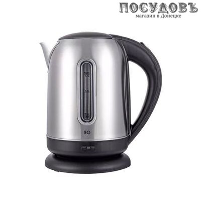 BQ KT1820SW электрочайник, 2200 Вт, 1700 мл, сталь нержавеющая, сталь-черный