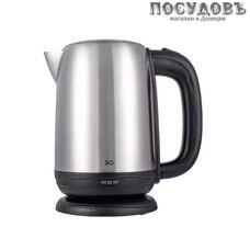 BQ KT1821S электрочайник, 2200 Вт, 1700 мл, сталь нержавеющая, сталь-черный