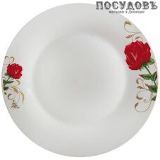 Коралл Роза ZHL-1647/20 тарелка десертная, Ø200×15 мм, фарфор
