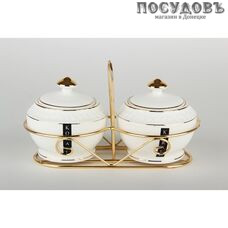 Коралл Снежная королева CS932710TJ-A сахарницы в наборе, керамика