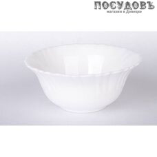 Коралл Blanche H06206 салатник, стеклокерамика, цвет белый, Ø220 мм Коралл Blanche H06206 салатник, стеклокерамика, цвет белый, Ø220 мм