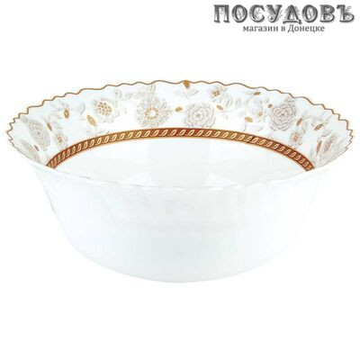 Коралл Корица LHW90-160203 салатник, 230×230×90 мм, 1700 мл, стеклокерамика