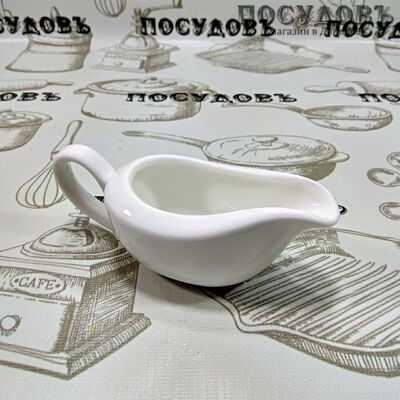 Wilmax WL996014 соусник, фарфор, 132×59×52 мм, 100 мл