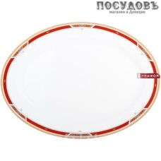 Коралл Орнамент LYP120/2-161111 блюдо, стеклокерамика, Ø300 мм 1 шт.