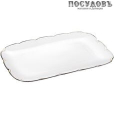Коралл Клевер LTCV-P0433-A блюдо, керамика, 330×220×20 мм 1 шт.