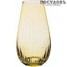 Bohemia Желтая оптика 82237/245/22/382028, ваза, 245 мм, стекло