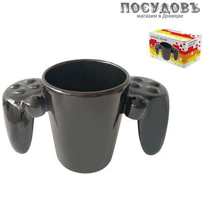 Коралл Джойстик PX180415 кружка, 360 мл, доломит, в подарочной упаковке