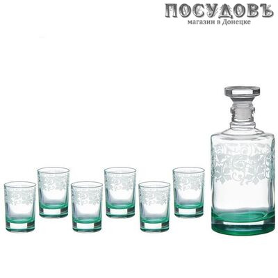 ДекоСтек Гранд Лоза 1169-6 ГН набор для водки, стекло, 7 пр.