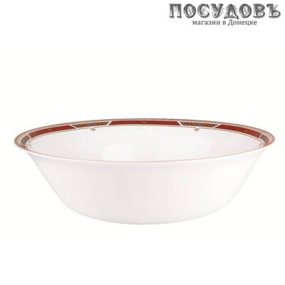 Коралл Орнамент LFBW90/3-161111 салатник, Ø230×65 мм, стеклокерамика