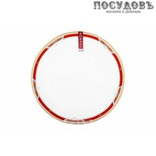Коралл Орнамент LFBP80/6-161111 тарелка десертная, Ø200×15 мм, стеклокерамика