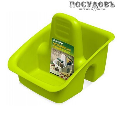 Мартика Корсо С837-00-КОЛ органайзер для специй, 2 секции, 200×160×155 мм, полипропилен