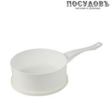 Альтернатива Хозяюшка М1679 сито для муки, Ø180 мм, 190×180×35 мм, полипропилен, белый