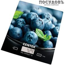 Centek Голубика CT-2462 весы кухонные-платформа, 200×180 мм, до 5,0 кг, гарантия 1 год