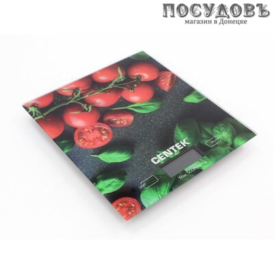 Centek Черри CT-2462 весы кухонные-платформа, 200×180 мм, до 5,0 кг, гарантия 1 год