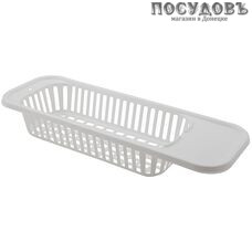 Полимербыт 4601532003659 сушилка на раковину, полипропилен, 521×181×85 мм, цвет белый