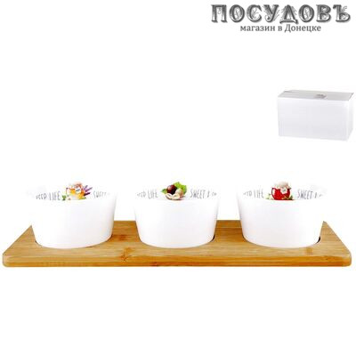 Коралл Home made YQ1966SB салатники в наборе  мм в упаковке 4 пр.