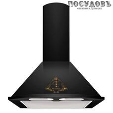 Gefest ВО 1504 К83 вытяжка кухонная каминная, сталь эмалированная, ширина 500 мм, черный