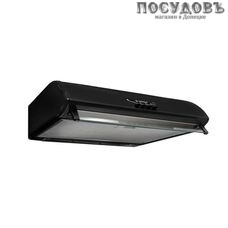 Gefest ВО 2501 К41 вытяжка кухонная подвесная, сталь эмалированная, ширина 500 мм, черный