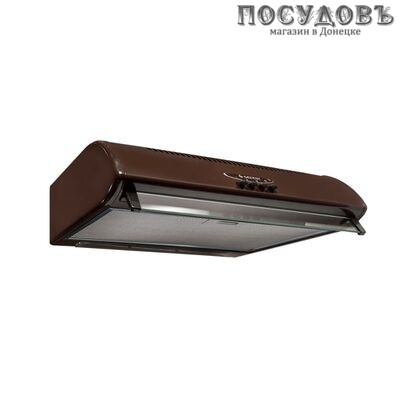 Gefest ВО 2501 К47 вытяжка кухонная подвесная, сталь эмалированная, ширина 500 мм, коричневый