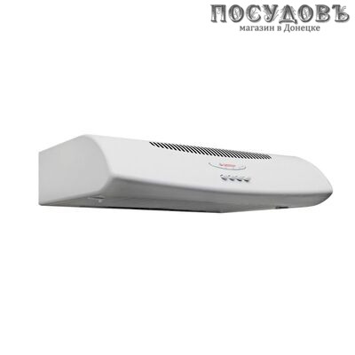 Gefest ВО 2601 вытяжка кухонная подвесная, сталь эмалированная, ширина 600 мм, белый