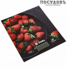 Delta Клубнички КСЕ-68 весы кухонные, 200×180×15 мм, до 5,0 кг