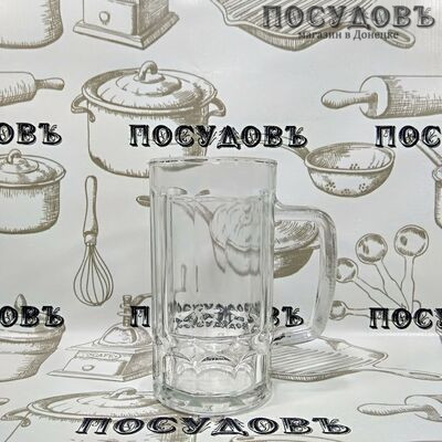 КНР 2416кт, пивная кружка 420 мл, материал стекло 1 шт.