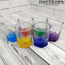 Pasabahce Valse Rainbow 42294V, стопка 60 мл, стекло упрочненное, в упаковке 6 шт.