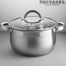 Webber BE-145/2 кастрюля с крышкой, сталь нержавеющая, 4 л, Ø200×120 мм, Россия, 2 пр. Webber BE-145/2 кастрюля с крышкой, сталь нержавеющая, 4 л, Ø200×120 мм, Россия, 2 пр.