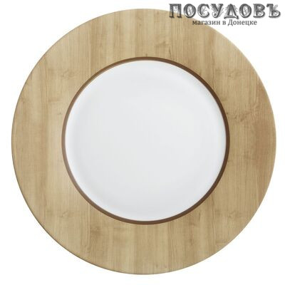 Luminarc Nordic Alpaga L1116 тарелка обеденная, стекло упрочненное, Ø280 мм, Франция 1 шт.