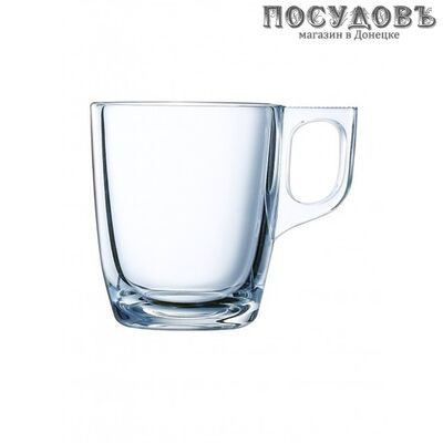 Luminarc Nuevo L3929 кружка, 90 мл, стекло упрочненное, прозрачный, Франция