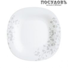 Luminarc Ombrelle P3628 тарелка десертная, стекло упрочненное, цвет белый с рисунком, Ø190 мм, Франция 1 шт.