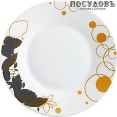 Luminarc Orme N4166 тарелка десертная, стекло упрочненное, цвет белый с рисунком, Ø220 мм, Франция 1 шт.