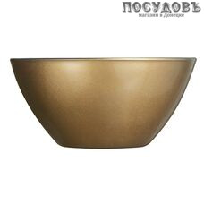 Luminarc Orme Sunset N6907 салатник, стекло упрочненное, цвет бронзовый, Ø125 мм, Франция 1 шт.