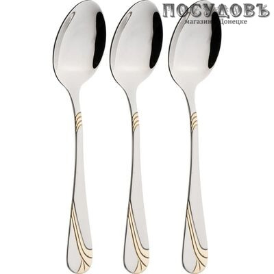 Agness 922-227 набор столовых ложек 200 мм, сталь нержавеющая 3 шт.
