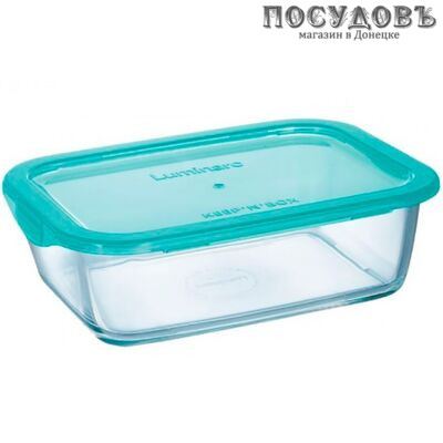 Luminarc Keep'n Box P5517 контейнер с пластиковой крышкой, стекло упрочненное, 1220 мл